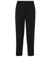 VINCE HIGH-RISE TAPERED PANTS