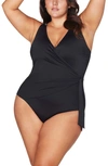 ARTESANDS HUES HAYES D- & DD-CUP UNDERWIRE ONE-PIECE SWIMSUIT