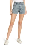 Ag Alexxis High Waist Wedgie Cutoff Denim Shorts In Bourbon St.