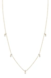 LIZZIE MANDLER FINE JEWELRY ECLAT DIAMOND CHARM NECKLACE