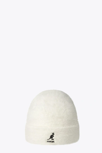 Kangol Furgora Cuff Beanie Off-white Eco-fur Beanie In Avorio