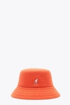 KANGOL WOOL LAHINH ORANGE TOWEL BUCKET HAT - WOOL LAHINCH