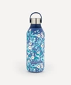 Chilly's Brighton Blossom Series 2 Water Bottle 500ml In Whale Blue