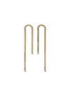 Delfina Delettrez 18k Yellow Gold Unchain My Art Earrings In Gold