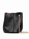 Nanushka Vegan-leather Chain-strap Tote Bag In Schwarz
