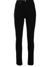 RE/DONE HIGH-RISE SKINNY JEANS