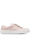 Ferragamo Vara Low-top Sneakers In Rosa