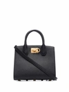 Ferragamo The Studio Tote Bag In Schwarz