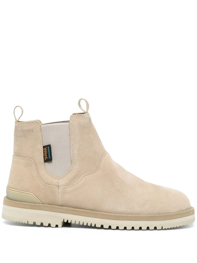 Suicoke Gore Boots In Nude