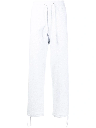 Suicoke Drawstring-waist Cotton Track Trousers In Grau