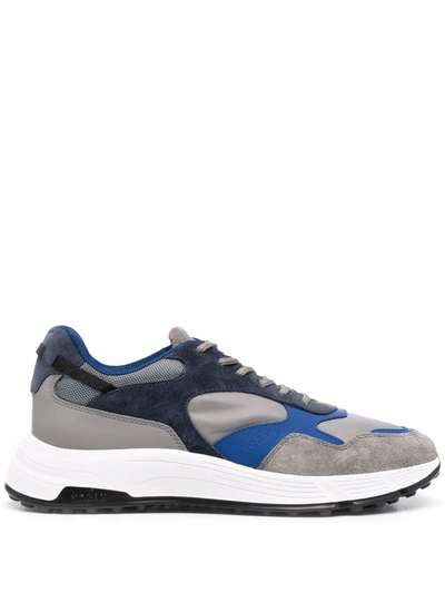 Hogan Sneakers Hyperlight Grigia, Blu Hxm5630dm90r5e842o In Blue,grey