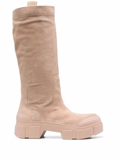 Vic Matie Vic Matié Sensory Boots In Nude