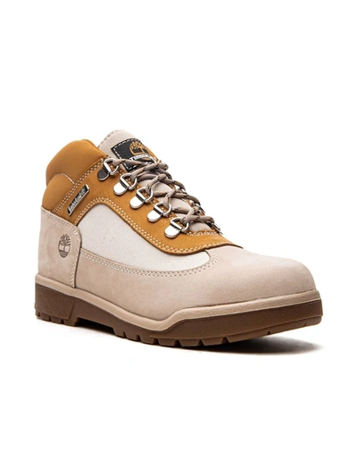 Timberland Kids' Field Lace-up Boots In Neutrals
