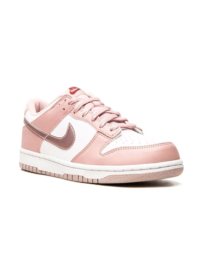 Nike Kids' Dunk Low Sneakers In Pink