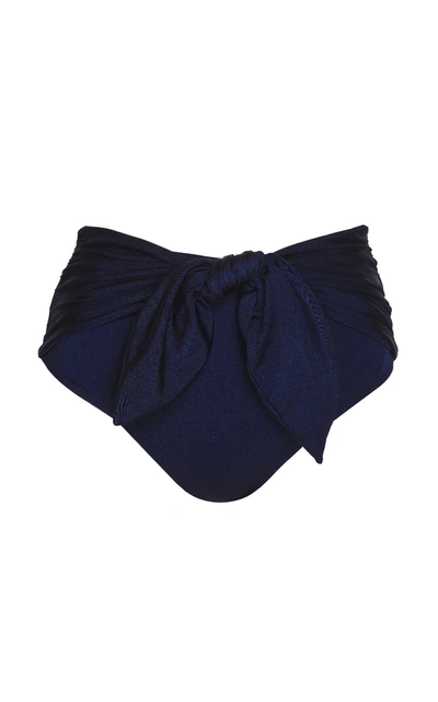 Johanna Ortiz Women's La Mer Bikini Bottom In Navy