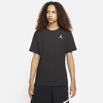 Jordan Men's  Jumpman Short-sleeve T-shirt In Black/white