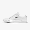 Nike Retro Gts Canvas Sneakers In White In White,black