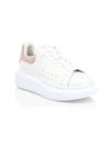 Alexander Mcqueen Kid's Oversized Lace-up Leather Sneakers