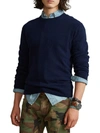 Polo Ralph Lauren Cashmere Crewneck Sweater In Hunter Navy