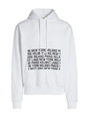 HELMUT LANG BOX LOGO HOODIE SWEATSHIRT