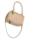 Givenchy Small Pandora Leather Crossbody Bag In Dune
