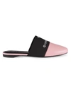 GIVENCHY BEDFORD 4G FLAT LEATHER MULES