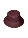 Acne Studios Brimmo Twill Bucket Hat In Dusty Pink