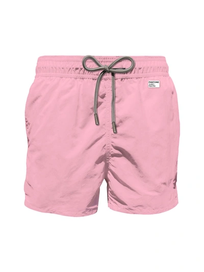 Mc2 Saint Barth Lighting Trouserone Swim Shorts In Pink