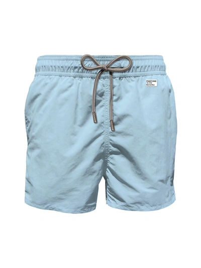 Mc2 Saint Barth Lighting Pantone Swim Shorts In Blue