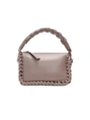 Altuzarra Small Braided Leather Top Handle Bag In Taupe