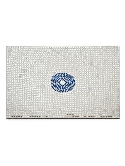Nomi K Mirrors Pattern Placemat In Blue