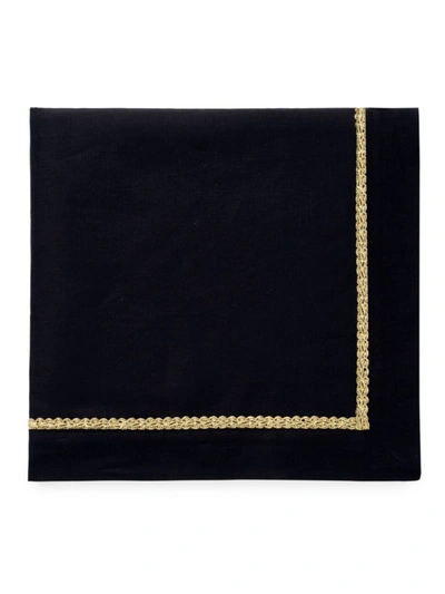 Nomi K Gold Braided Trim Napkin