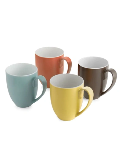 Nambe Pop Collection By Robin Levien 4-pc. Mug Set In Multi