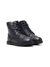 AGE OF INNOCENCE GENTS LACE-UP LEATHER ANKLE BOOTS