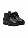 Age Of Innocence Gents Lace-up Leather Ankle Boots In Black