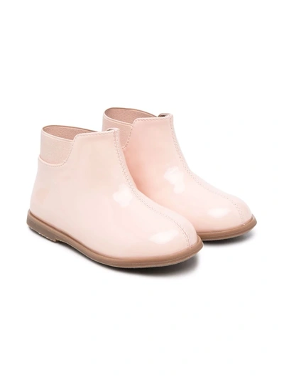 Age Of Innocence Kids' Gaia Patent Ankle Boots In Pink