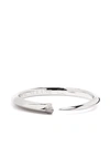 Shaun Leane Tusk Diamond Bangle In Silber