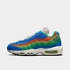 Nike Air Max 95 Se "running Club Photo Blue" Sneakers In Light Photo Blue/black/roma Green