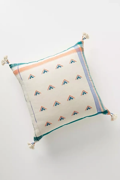 Anthropologie Embroidered Jodi Pillow By  In Assorted Size 20 In Sq
