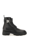 GIVENCHY TERRA LEATHER COMBAT BOOTS