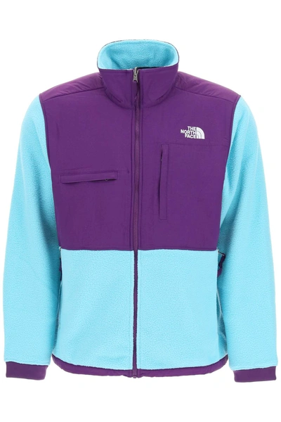 The North Face Denali 2 Fleece Jacket In Light Blue,purple