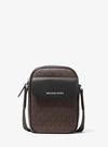 MICHAEL KORS HUDSON LOGO SMARTPHONE CROSSBODY BAG