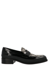 Misbhv The Brutalist Loafer Black Leather Squared Toe Loafer