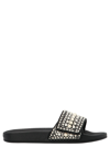 Jimmy Choo Fitzf Slides In Black