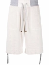 Brunello Cucinelli Corduroy-detail Bermuda Shorts In Nude