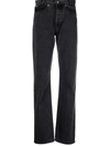 Rabanne Straight-leg Trousers In Grau