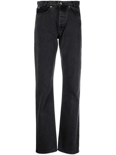 Rabanne Straight-leg Trousers In Grau