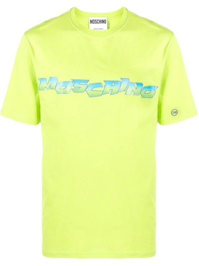 Moschino Logo-print T-shirt In Grün