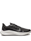 NIKE WINFLO 7 SHIELD "BLACK/METALLIC-COOL GREY" SNEAKERS