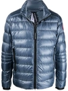 CANADA GOOSE METALLIC FEATHER-DOWN PADDED JACKET